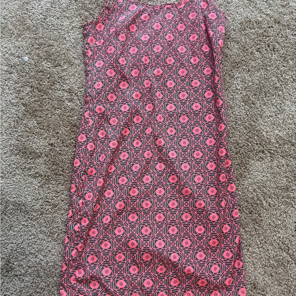 one clothing Dresses & Skirts - One Clothing Pink and Green Boho Patterned Mini Dress